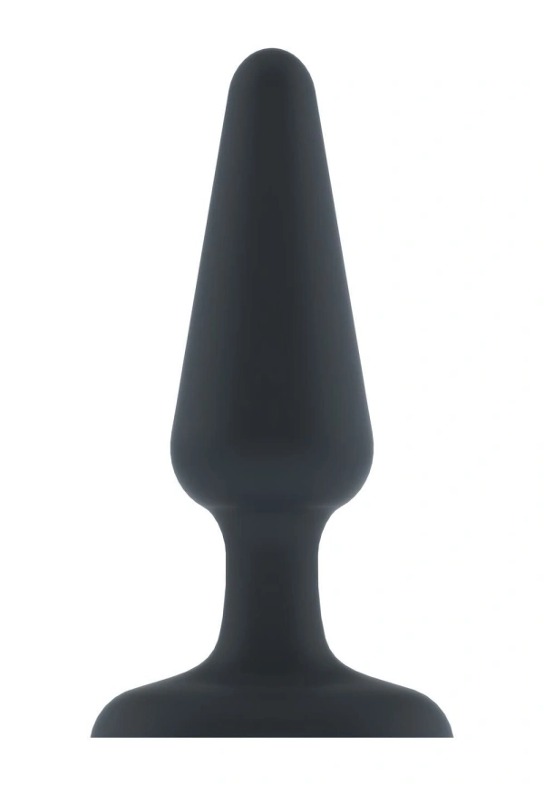 Анальная пробка с вибрацией Dorcel Best Vibe Plug M, макс. диаметр 4,1см, soft-touch силикон фото 1