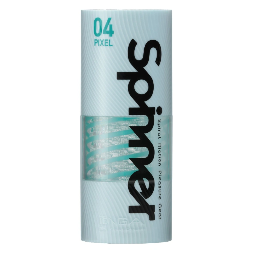 Мастурбатор Tenga Spinner 04 Pixel с упругой стимулирующей спиралью внутри фото 5