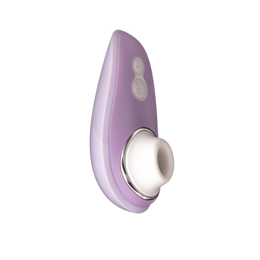 Вакуумний кліторальний стимулятор Womanizer Liberty Lilac, магнітна кришка, 2 насадки фото 1