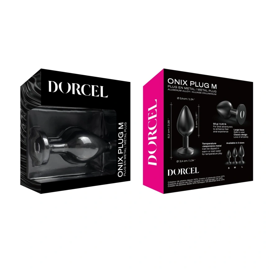 Анальная пробка Dorcel ONIX PLUG M фото 5