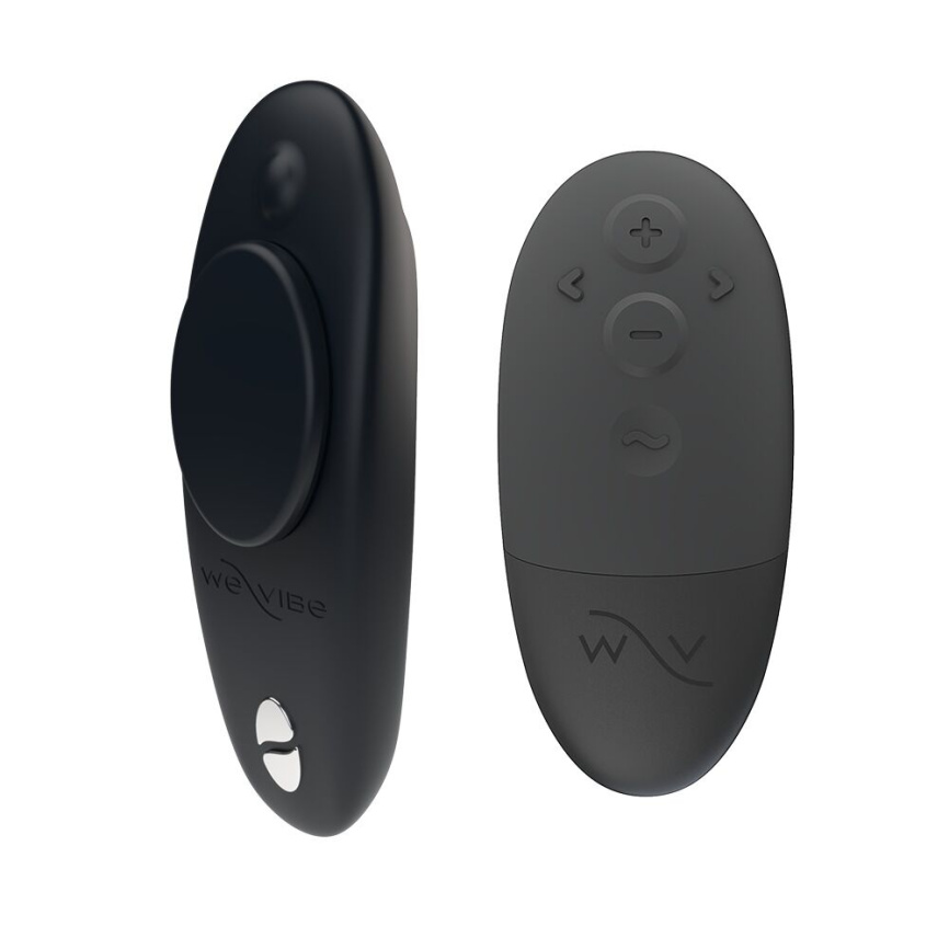 Смарт-вібратор у трусики We-Vibe Moxie+ Satin Black, оновлений пульт ДК фото 1