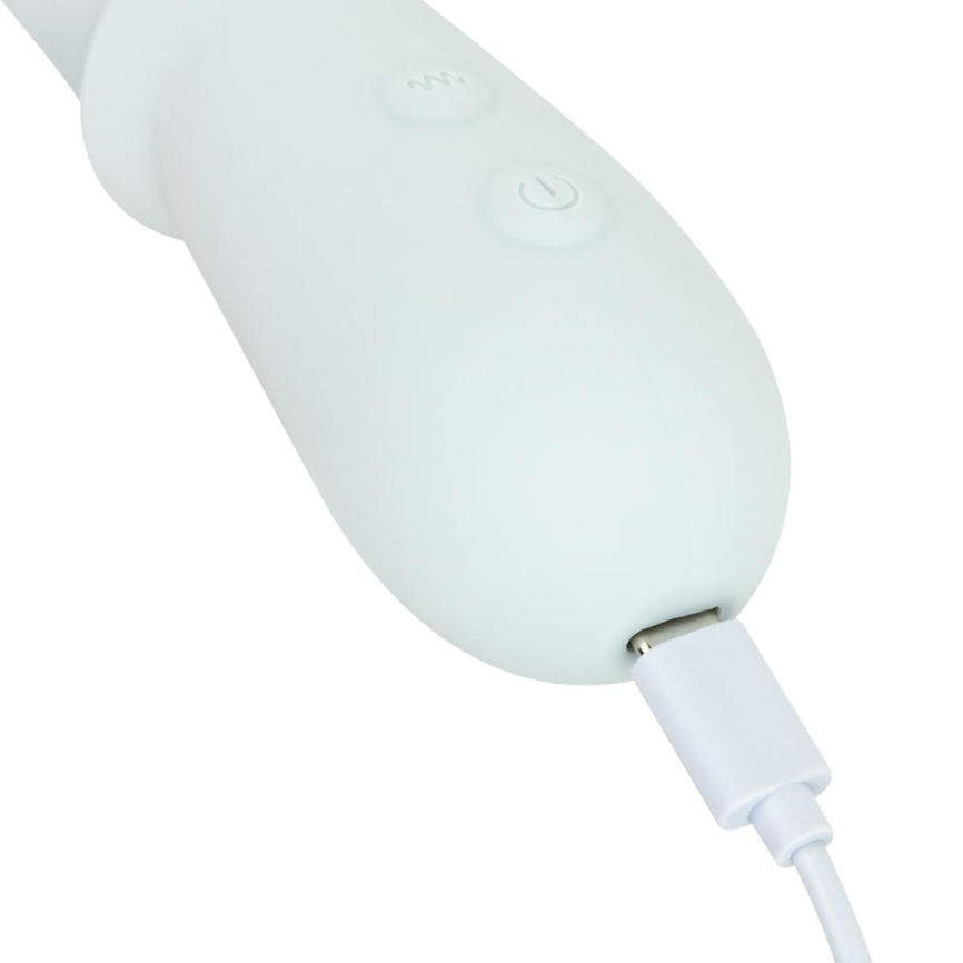 Вібратор-кролик Good Vibes Only - SAGE Triple Stimulation Vibe Soft Silicone - Blue фото 6
