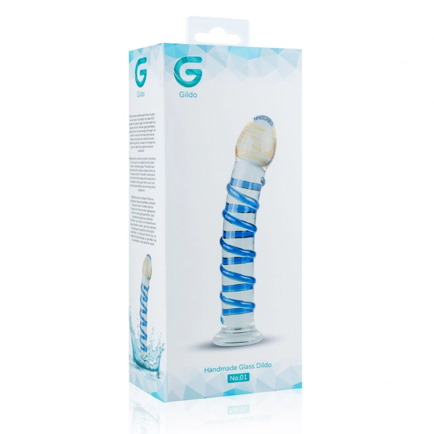 Стеклянный дилдо Gildo Glass Dildo No. 1 фото 5