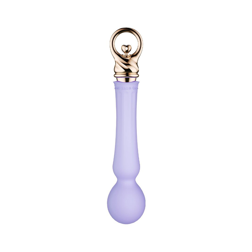 Вібромасажер із підігрівом Zalo Sweet Magic - Confidence Wand Fantasy Violet фото 1