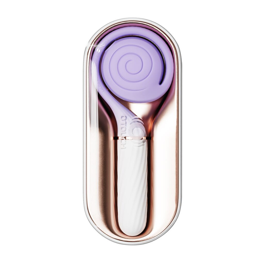 Пульсатор з вакуумною стимуляцією Otouch LOLLIPOP Purple фото 6