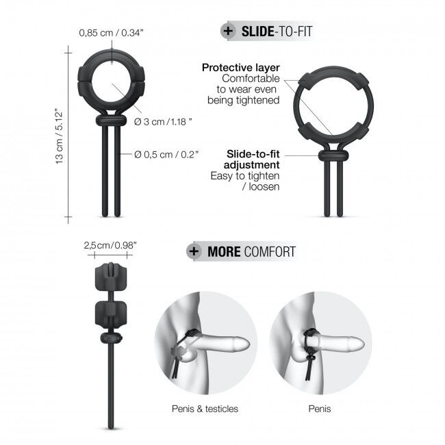 Регульоване ерекційне кільце Dorcel FIT RING фото 14