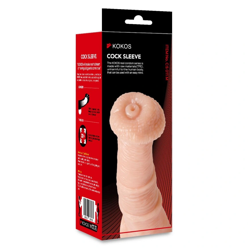 Насадка на член Kokos Cock Sleeve CS 011 M фото 4