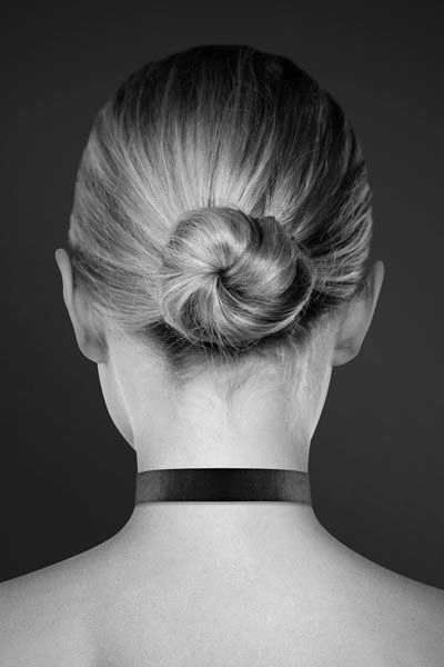 Чокер с замочком-сердечком Bijoux Pour Toi - HEART LOCK Black, экокожа фото 2