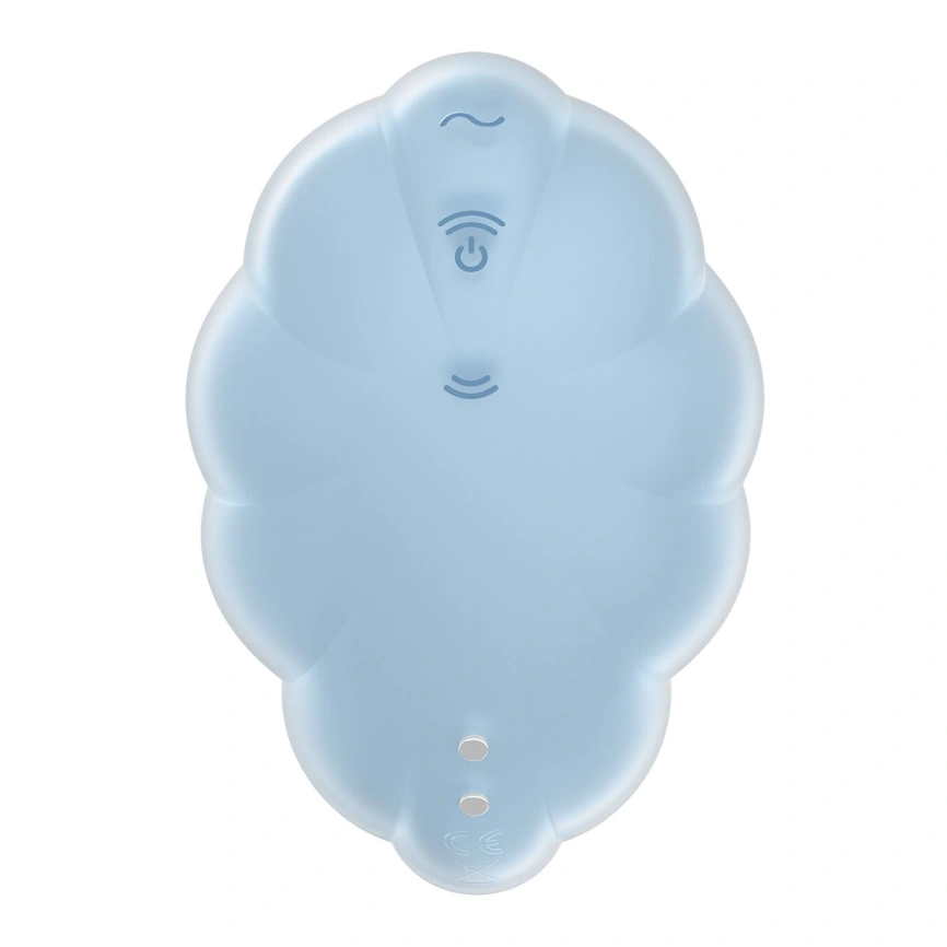 Вакуумный стимулятор с вибрацией Satisfyer Cloud Dancer Blue фото 5