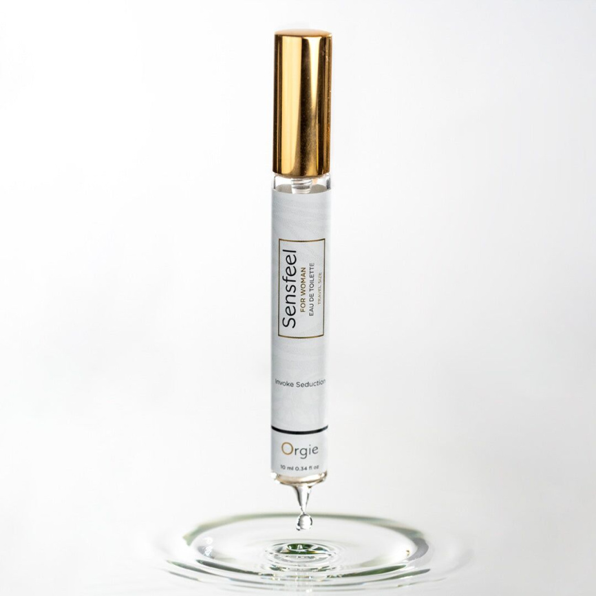 Жіночі парфуми з феромонами Orgie – Sensfeel for Woman Travel Size (10 мл), квітково-фруктовий аромат фото 4