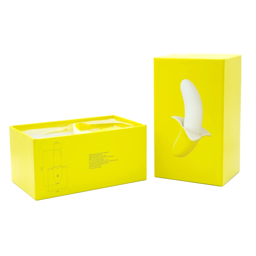 Вибратор-банан Banana Bliss Mini Silicone Vibrator, вагинально-клиторальная стимуляция, 10 режимов фото 9