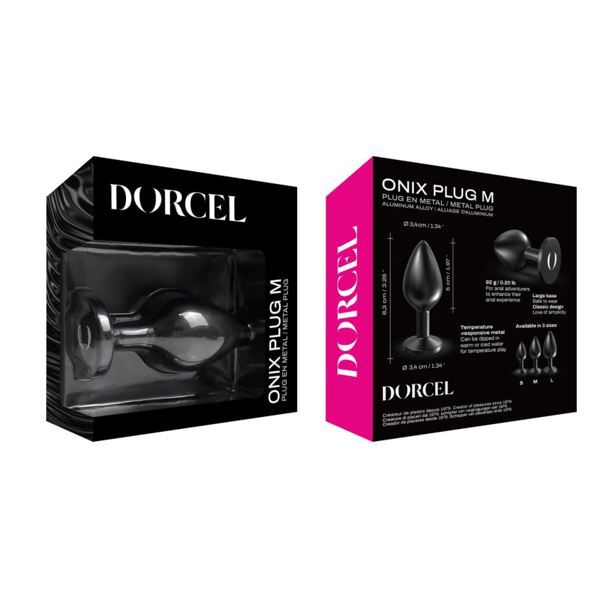Анальна пробка Dorcel ONIX PLUG M фото 5