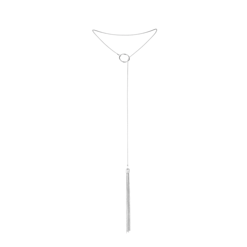 Цепочка для тела Bijoux Indiscrets Magnifique Tickler Pendant Chain — Silver фото 1