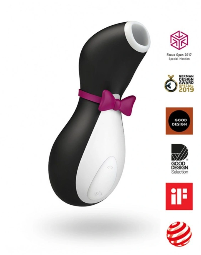 Вакуумный клиторальный стимулятор Satisfyer Penguin (мятая упаковка!!!) фото 1