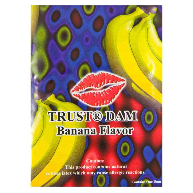 Латексна серветка Latex Dental Dams Banana 1 шт фото 2
