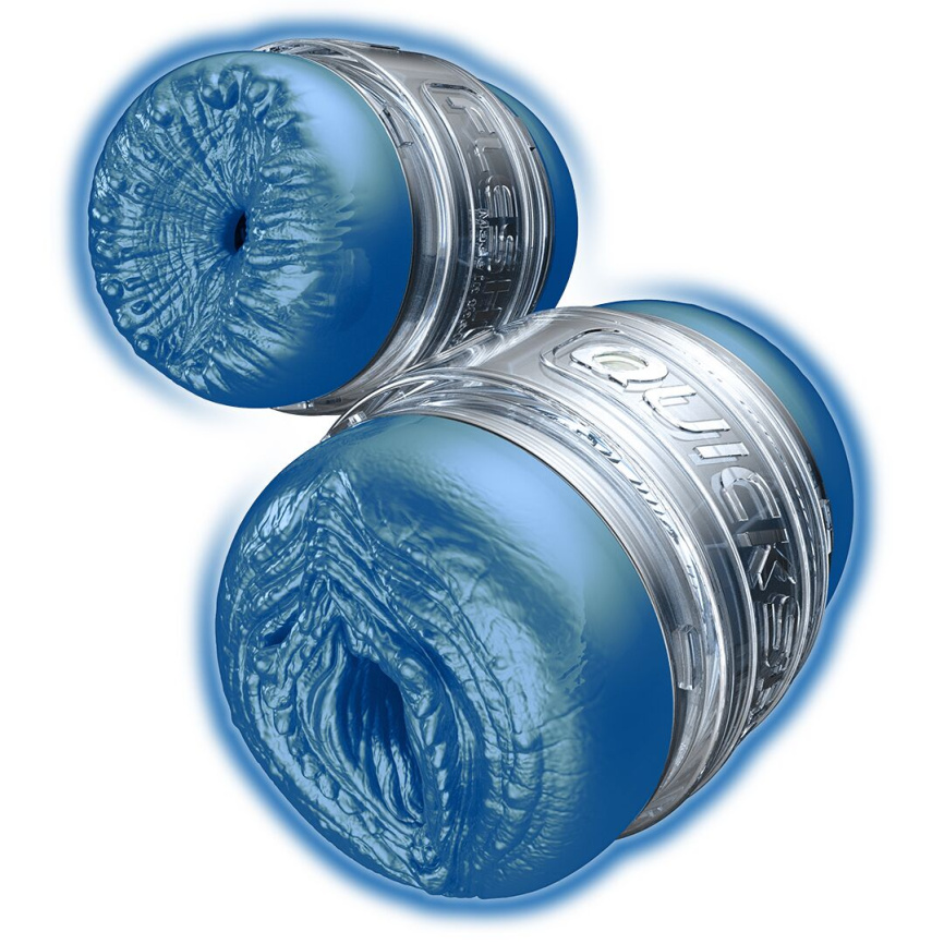 Мастурбатор Fleshlight Quickshot Alien, компактний, двосторонній, чудово для пар та мінету фото 8