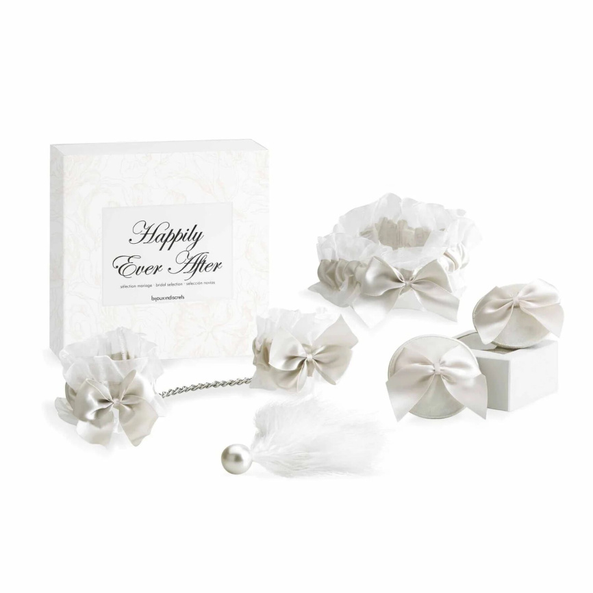 Подарунковий набір Bijoux Indiscrets Happily Ever After, White Label, 4 аксесуари для задоволення фото 1