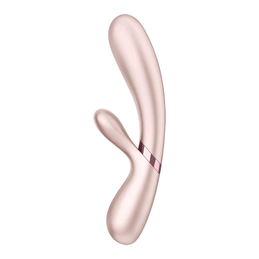 Смарт вибратор-кролик с подогревом Satisfyer Hot Lover Nude фото 1