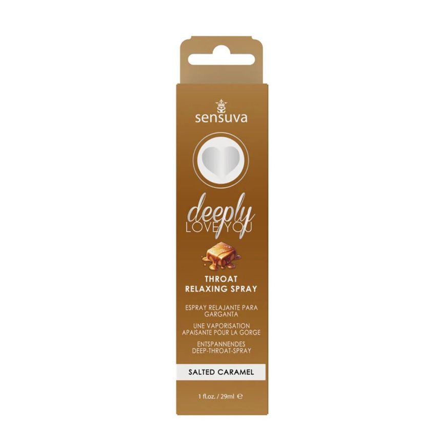 Спрей для мінету Sensuva Deeply Love You Salted Caramel (29 мл), для глибокого мінету фото 4