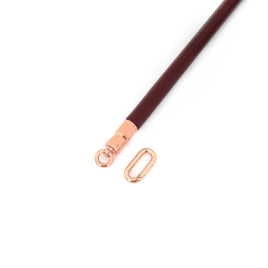 Фіксатор-розпірка для ніг або рук Liebe Seele Wine Red Spreader Bar, дерево + натуральна шкіра фото 4