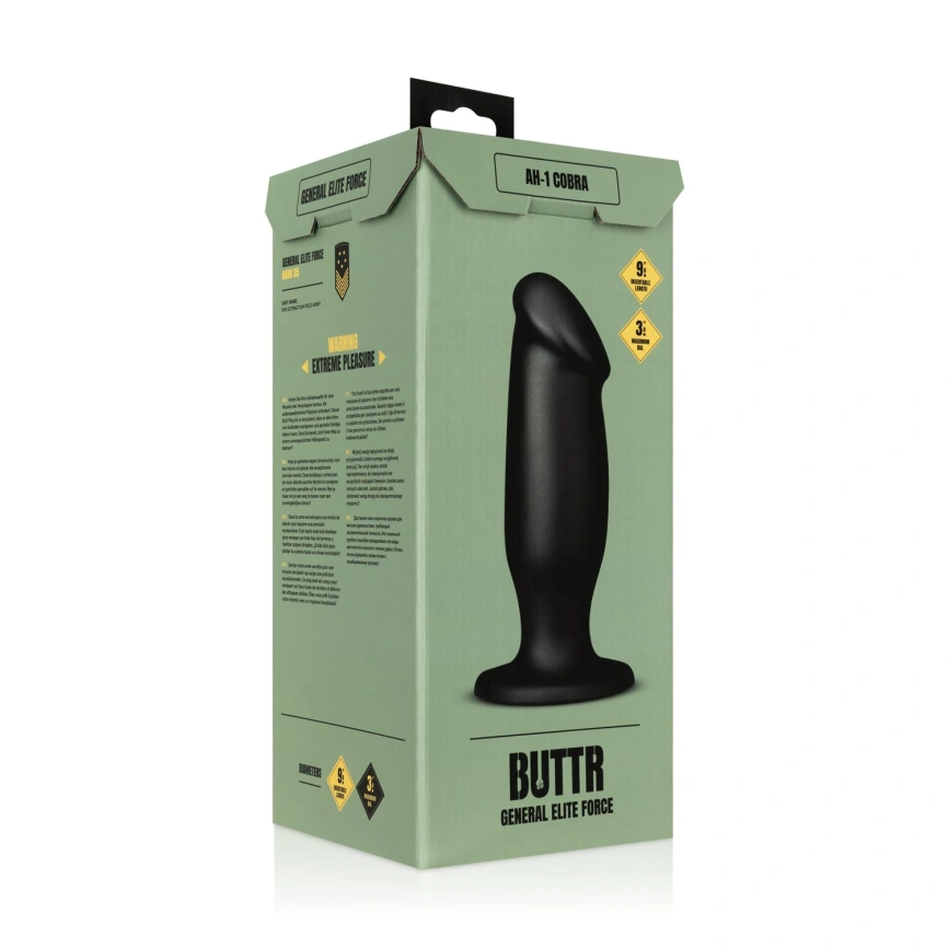 Анальная пробка BUTTR - AH-1 Cobra Buttplug фото 10