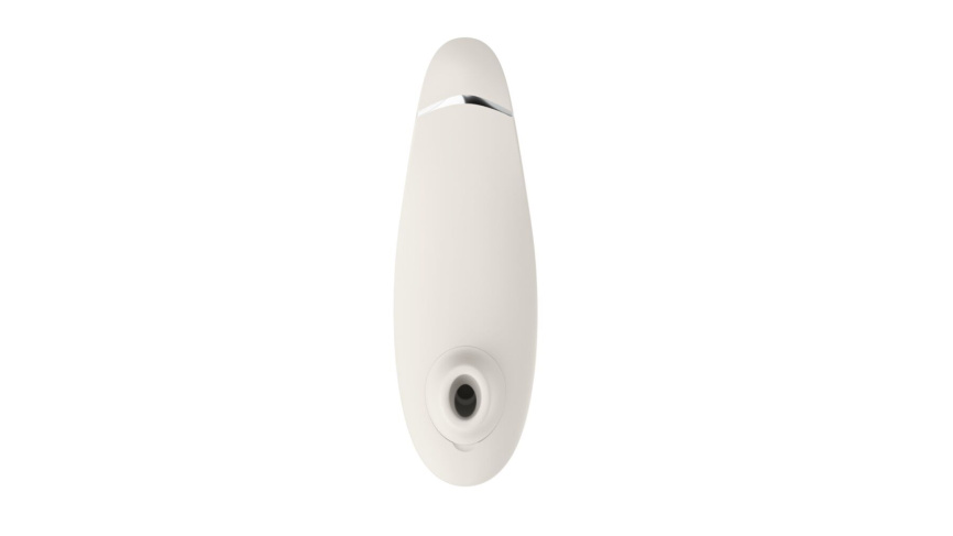 Вакуумний кліторальний стимулятор Womanizer Premium 2 - Grey, функції Autopilot та Smart Silence фото 2