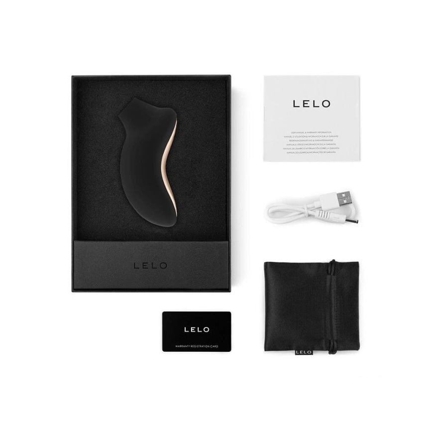 Звуковой стимулятор клитора LELO SONA Black фото 3