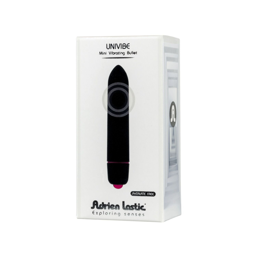 Віброкуля Adrien Lastic Univibe, 10 режимів роботи, силікон, на батарейках фото 3