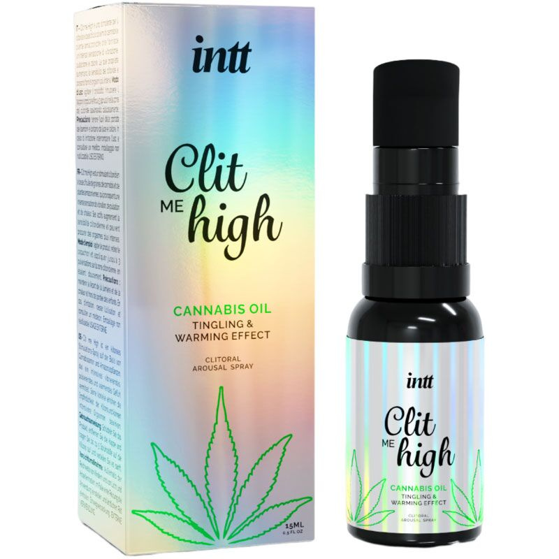 Збуджувальний гель для клітора Intt Clit Me On High Cannabis Oil 15 мл, сильна стимуляція фото 1