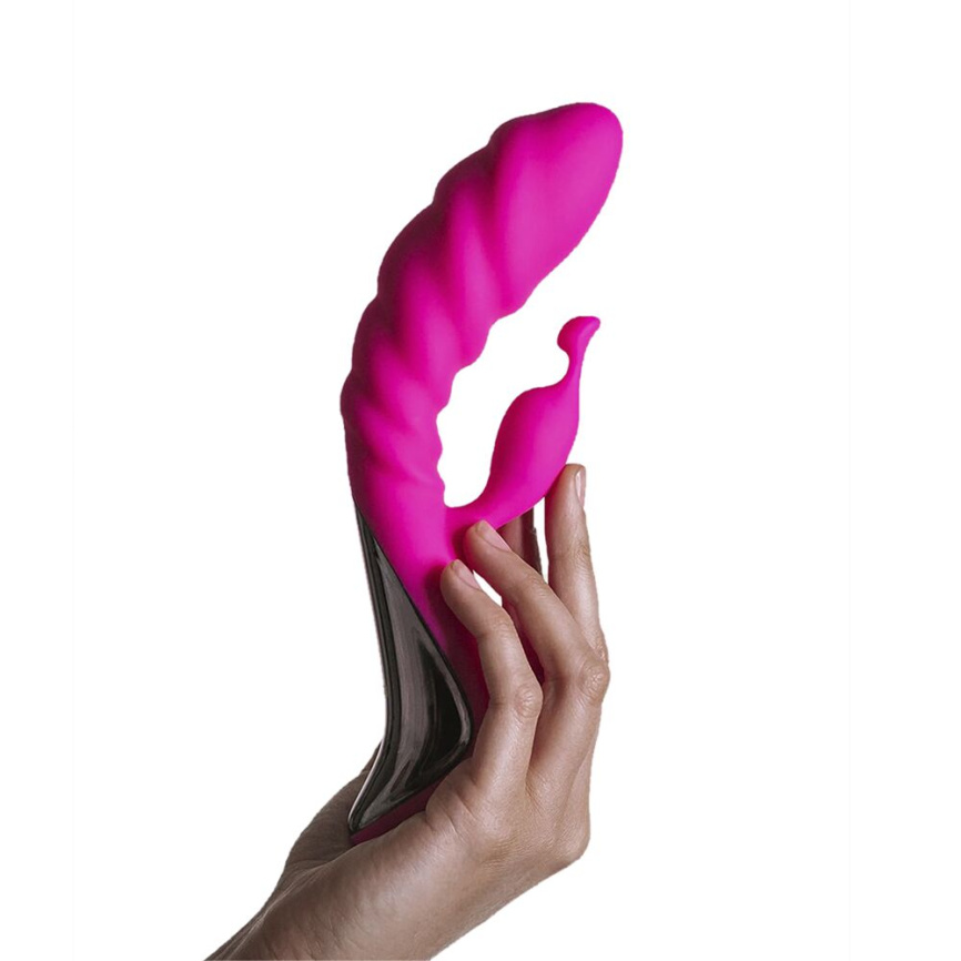 Вібратор Adrien Lastic Trigger з масажними рухами стовбура фото 4