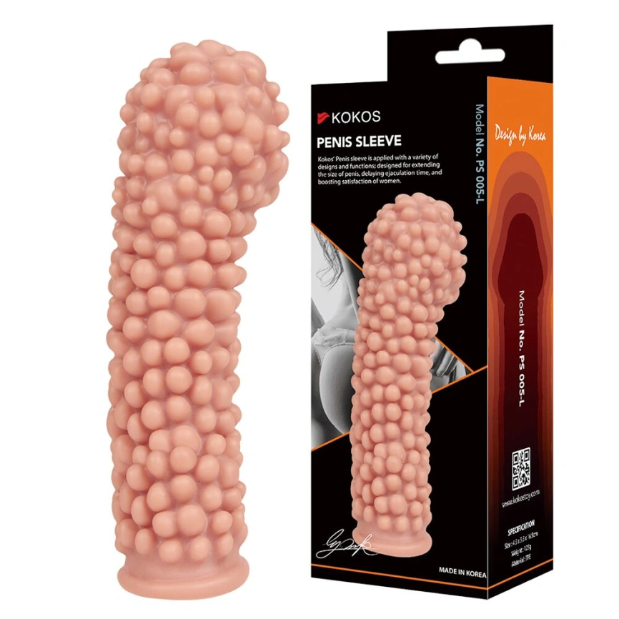 Насадка на член Kokos Penis Sleeve PS 005 L фото 1