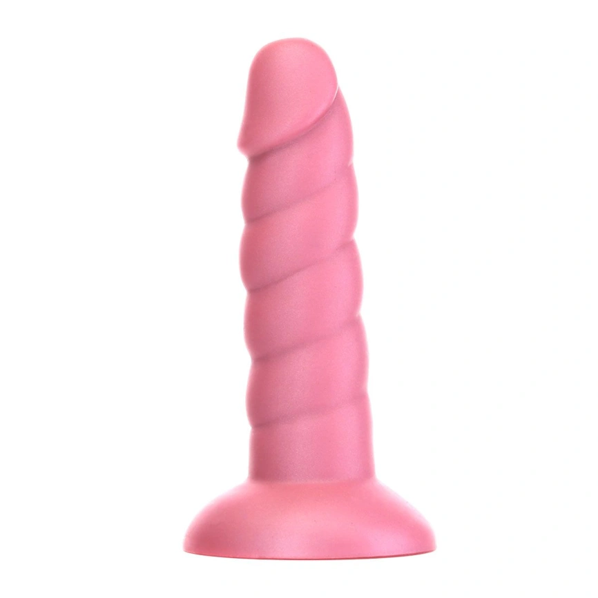 Фаллоимитатор Fantasy by Addiction Unicorn Dildo 5.5” Pink, вибропуля в подарок фото 1