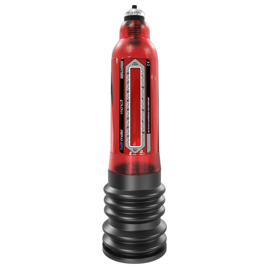 Гідропомпа Bathmate Hydro 7 Red, для члена довжиною від 12,5 до 18 см, діаметр до 5 см фото 1