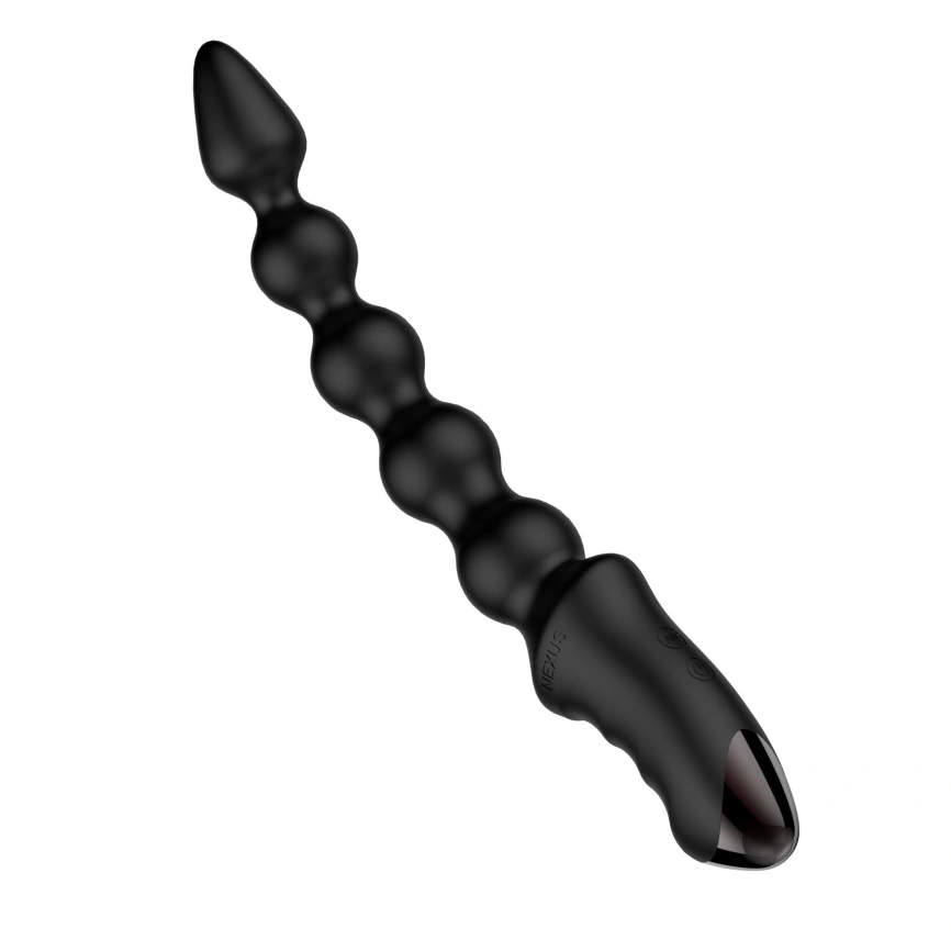 Анальный вибратор-бусы Nexus BENDZ Bendable Vibrator Probe Edition, эффект памяти формы фото 3