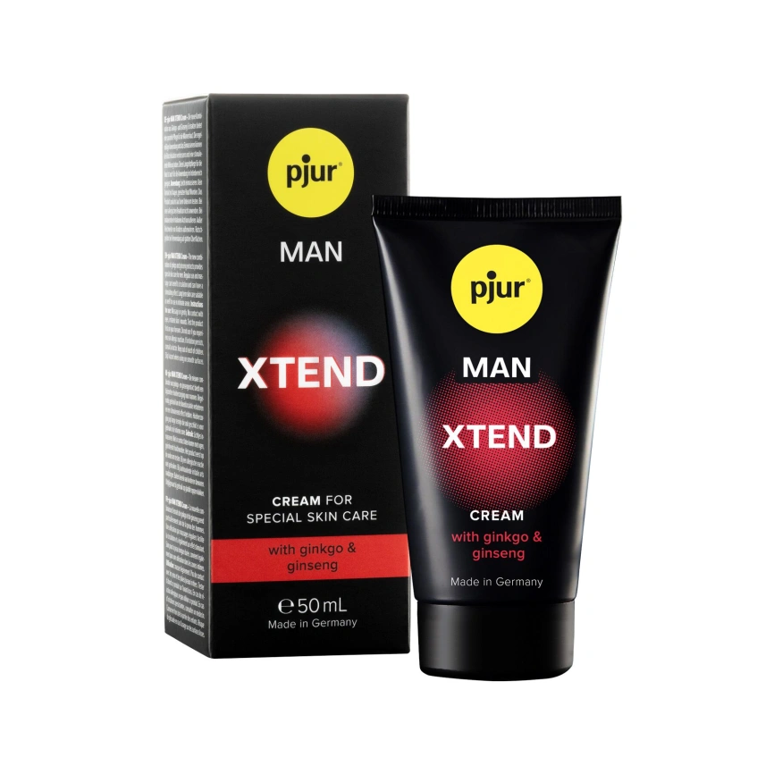 Крем-стимулятор для пениса pjur MAN Xtend Cream 50 мл, с экстрактами гинкго и женьшеня фото 7