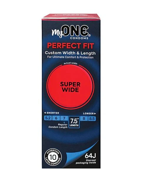 Презервативы MyONE Super Wide 10 шт, картонная коробка фото 1