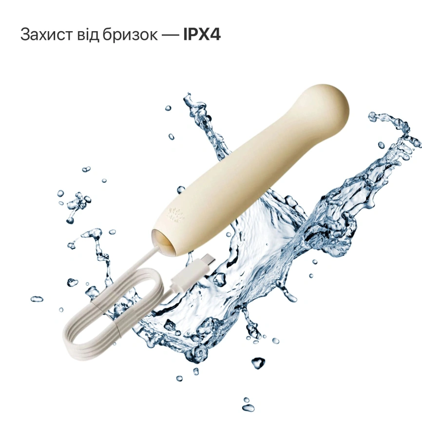 Пульсатор Zalo – AVA Attachment Ivory White для смарт-вибромассажера Zalo – AVA фото 10