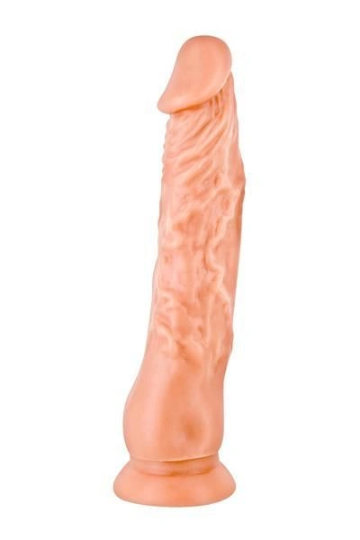 Фаллоимитатор Real Body - Real Justin Flesh, TPE, диаметр 4,2см фото 1