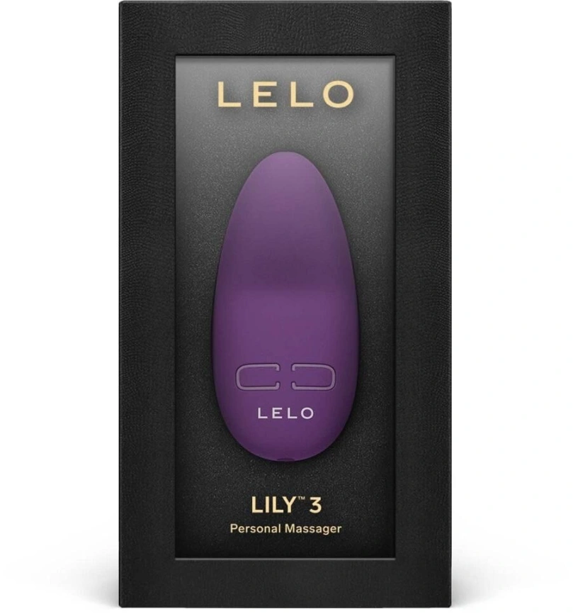 Мини-вибратор для клитора LELO Lily 3 Dark Plum, 10 режимов, очень мощный фото 5