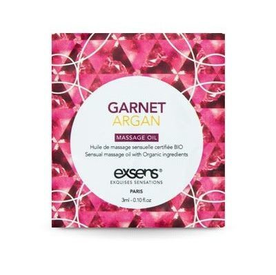Пробник масажної олії EXSENS Garnet Argan 3мл (термін 01.06.2026) фото 1