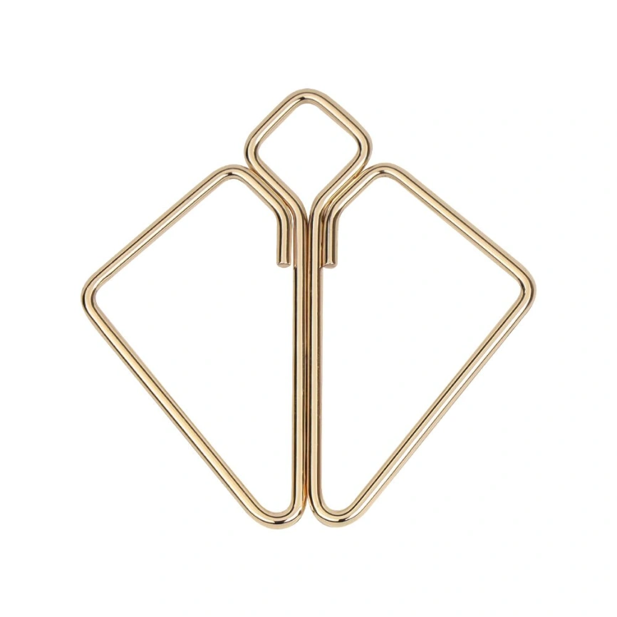 Зажимы для сосков с тяжелой подвеской LOCKINK Nipple Clamps with Heavy Pendant, золотистые фото 2