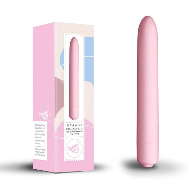 Мінівібратор SugarBoo Sugar Pink, 10 рівнів інтенсивності фото 4