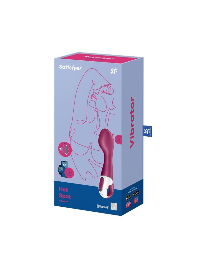Смарт вібратор точки G Satisfyer Hot Spot з функцією підігріву фото 4