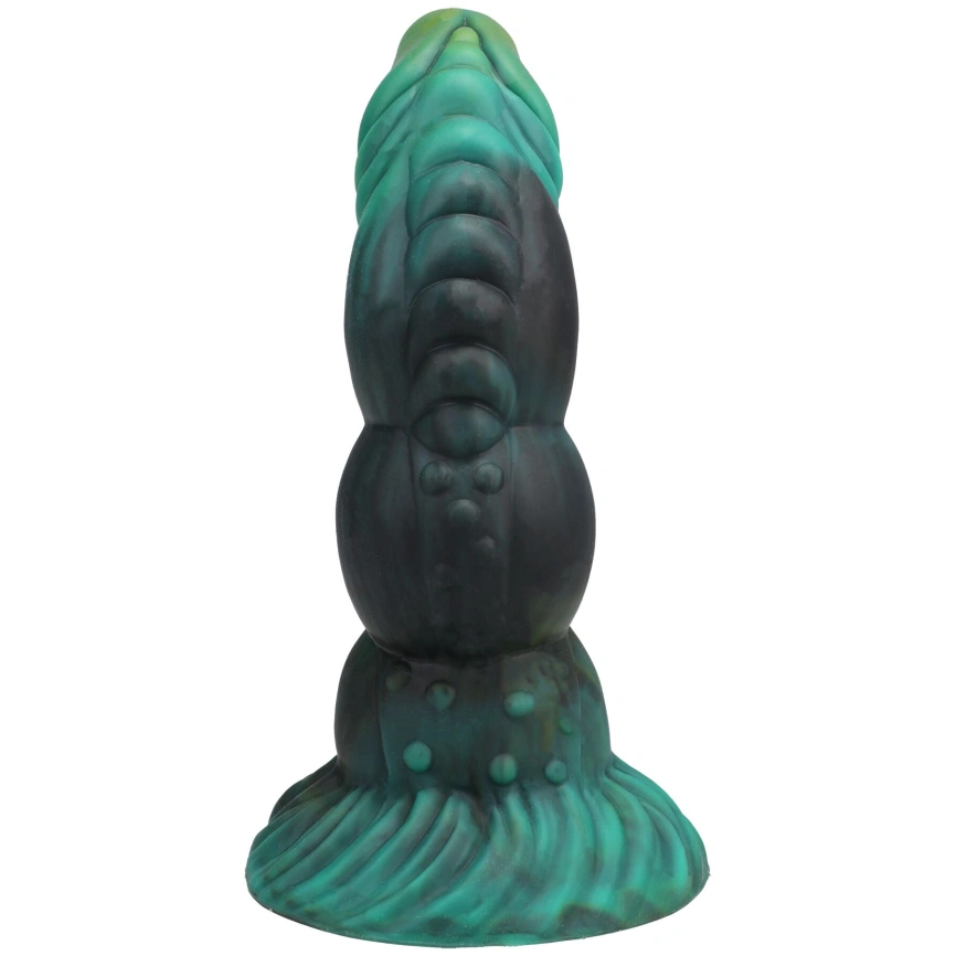 Фэнтезийный фаллоимитатор Doc Johnson Vac-U-Lock x Fantasy Fuckers Green Serpent фото 3