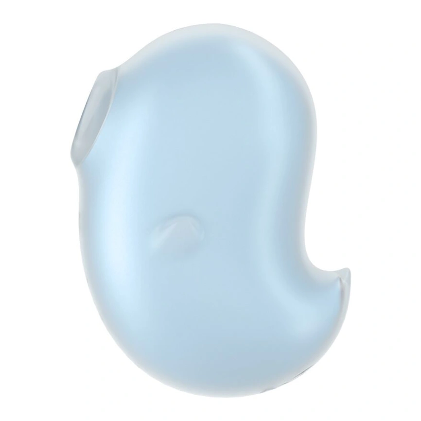Вакуумный клиторальный стимулятор с вибрацией Satisfyer Cutie Ghost Blue фото 2