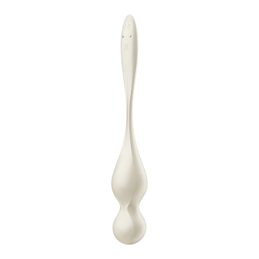 Вагинальные смарт-шарики с вибрацией Satisfyer Love Birds 1 Connect App White, 78 г фото 4