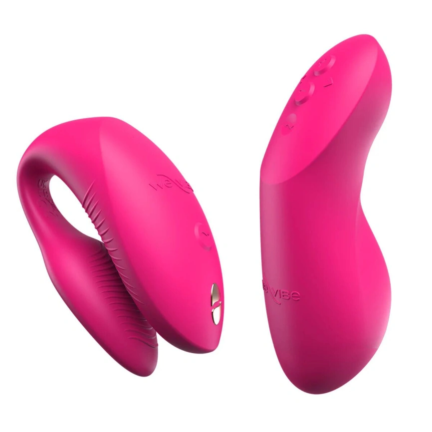 Смарт-вибратор для пар We-Vibe Chorus Pro Electric Pink фото 3