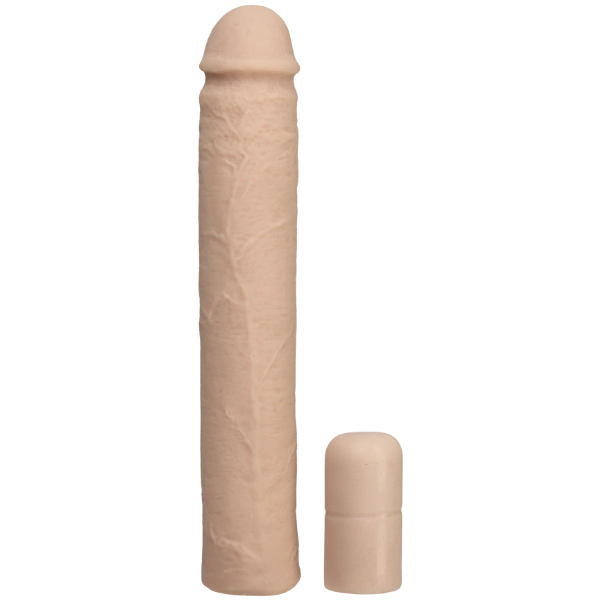 Насадка на член Doc Johnson Xtend It Kit White, удлиняющая (до +7,6 см) и утолщающая (до +1,2 см) фото 1