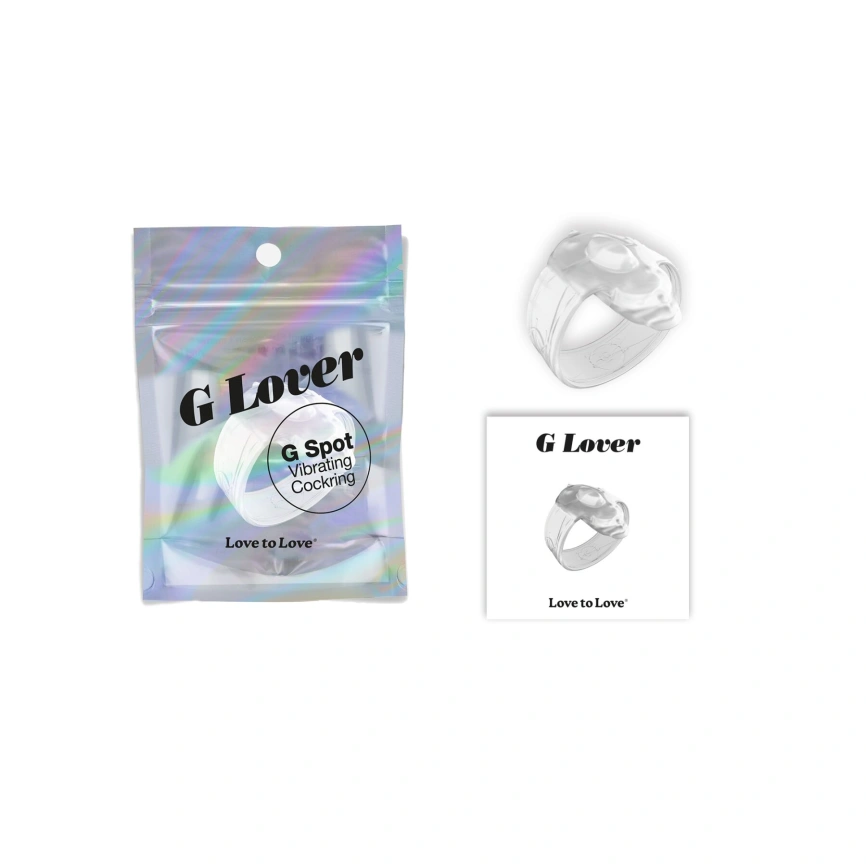 Вибронасадка на член для стимуляции точки G Love To Love G-LOVER фото 4