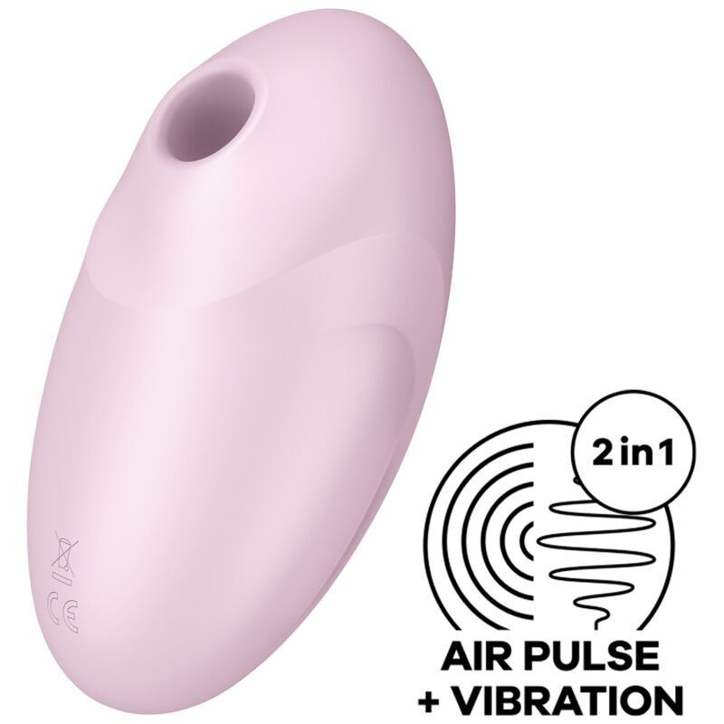 Вакуумний стимулятор з вібрацією Satisfyer Vulva Lover 3 Pink фото 1